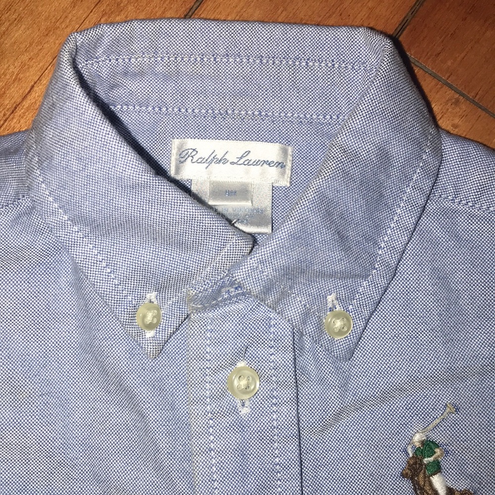 Toddler Ralph Lauren Button Down - Picture 3 of 3